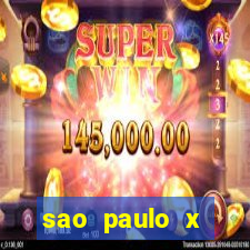 sao paulo x botafogo palpite